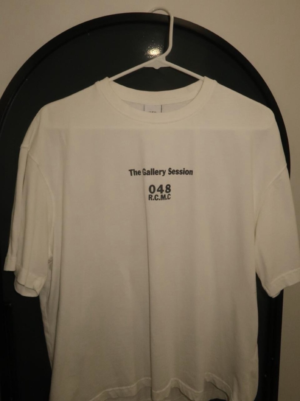 Mens ZaraThe Gallery Session 048 R.C.M.C. White Graphic Men's Tee